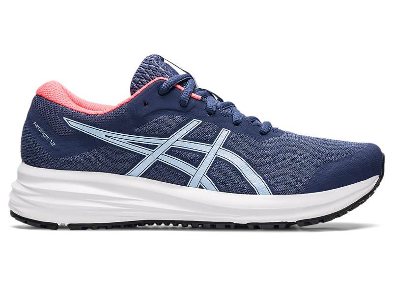 Sapatilhas Running Asics PATRIOT 12 Mulher Azuis, 9013A143.113